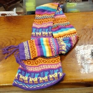 Warm Combo Hat And Scarf